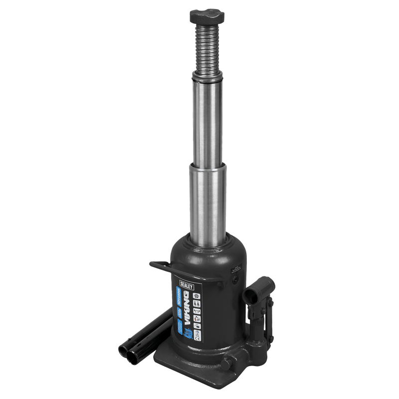 Sealey Bottle Jacks 10 Tonne Bottle Jack with Telescopic Ram-PTBJ10S 5054630192319 PTBJ10S - Buy Direct from Spare and Square