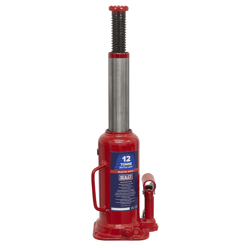 Sealey Bottle Jacks 12 Tonne Bottle Jack-SJ12 5024209231800 SJ12 - Buy Direct from Spare and Square