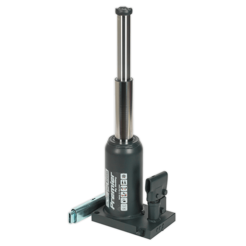 Sealey Bottle Jacks 5 Tonne Bottle Jack with Telescopic Ram-PTBJ5 5054511040128 PTBJ5 - Buy Direct from Spare and Square