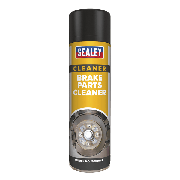 Sealey Brakes 500ml Brake Parts Cleaner-SCS011S 5054511074796 SCS011S - Buy Direct from Spare and Square