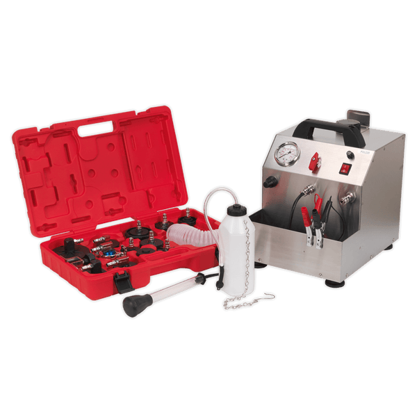 Sealey Braking 12V Brake & Clutch Pressure Bleeding Kit-VS0207 5051747800670 VS0207 - Buy Direct from Spare and Square