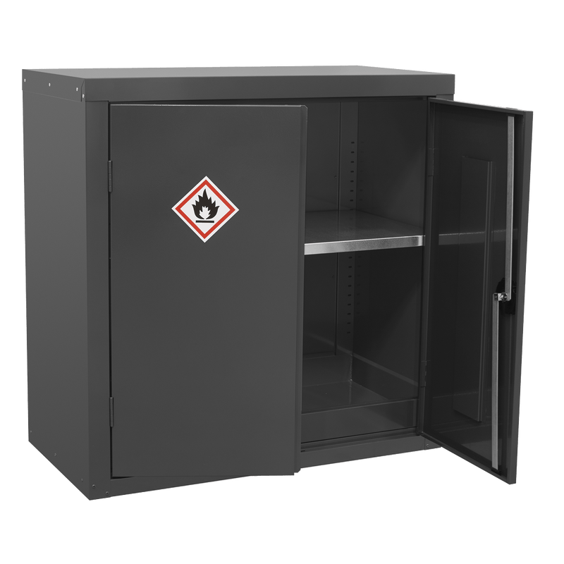 Sealey Cabinets 900 x 460 x 900mm CoSHH Substance Cabinet-FSC15 5054630064067 FSC15 - Buy Direct from Spare and Square