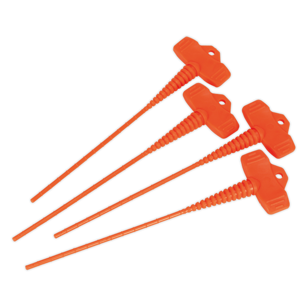 Sealey Caulking Guns Applicator Nozzle Stopper - Pack of 4-AK391 5051747958159 AK391 - Buy Direct from Spare and Square