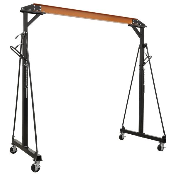 Sealey Chain Blocks & Hoists 1 Tonne Portable Adjustable Lifting Gantry Crane-SG1000 5051747701601 SG1000 - Buy Direct from Spare and Square