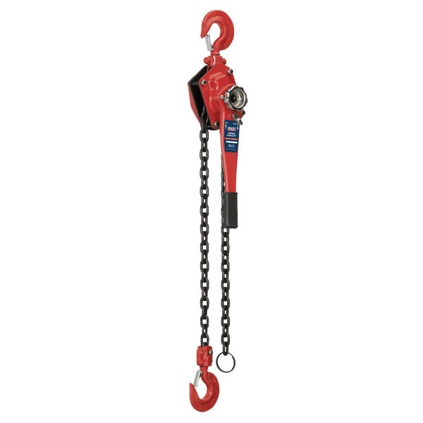 Sealey Chain Blocks & Hoists 3000kg Capacity Steel Lever Hoist-LH3000 5024209133548 LH3000 - Buy Direct from Spare and Square