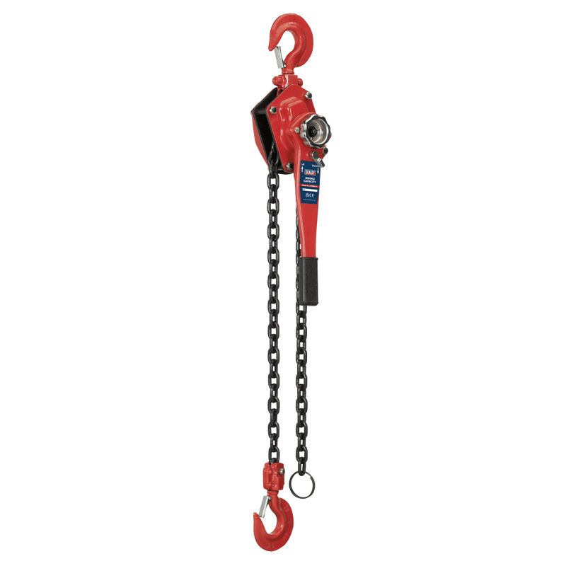 Sealey Chain Blocks & Hoists 3000kg Capacity Steel Lever Hoist-LH3000 5024209133548 LH3000 - Buy Direct from Spare and Square