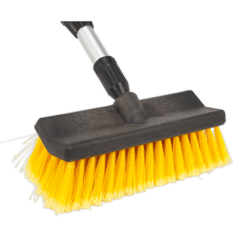 Sealey Cleaning Aids 1.7m Large Angled Flo-Thru Brush with Telescopic Handle-CC50 5024209808224 CC50 - Buy Direct from Spare and Square