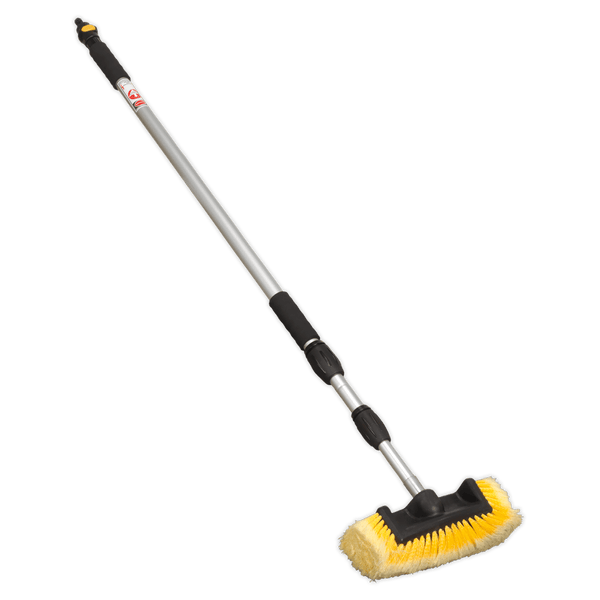 Sealey Cleaning Aids 3m 5-Sided Flo-Thru Brush with Telescopic Handle-CC953 5054511040180 CC953 - Buy Direct from Spare and Square