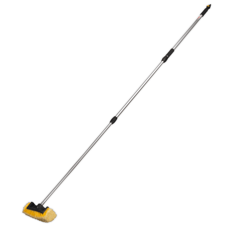 Sealey Cleaning Aids 3m 5-Sided Flo-Thru Brush with Telescopic Handle-CC953 5054511040180 CC953 - Buy Direct from Spare and Square