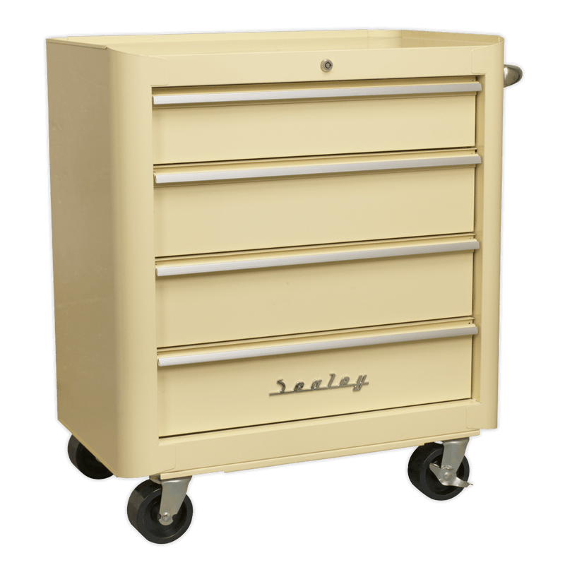 Sealey Combo Kits 10 Drawer Retro Style Topchest, Mid-Box & Rollcab Combo-AP28COMBO2 5054511029628 AP28COMBO2 - Buy Direct from Spare and Square