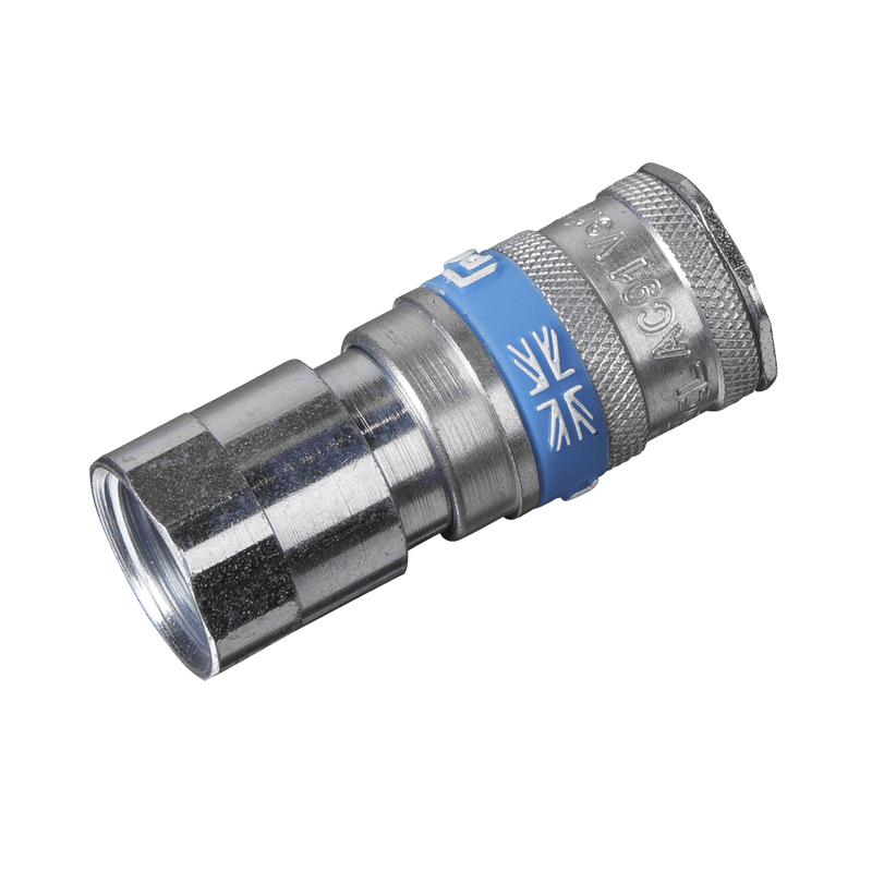 Sealey Couplings Standard Coupling Body Female 1/2"BSP-AC75 5051747771635 AC75 - Buy Direct from Spare and Square