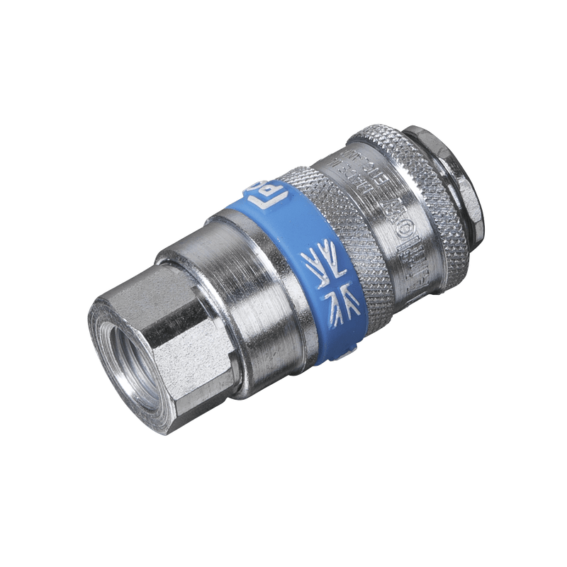 Sealey Couplings Standard Coupling Body Female 1/4"BSP-AC13 5024209608985 AC13 - Buy Direct from Spare and Square