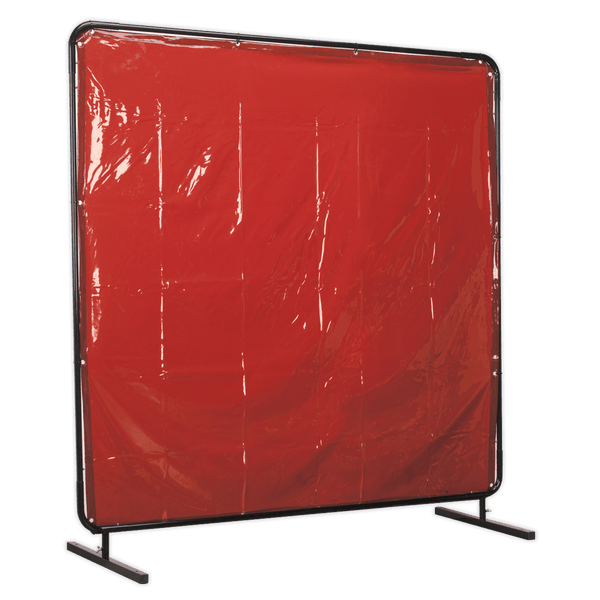 Sealey Curtains & Blankets 1.8 x 1.75m Workshop Welding Curtain to EN ISO 25980:2014-SSP992 5051747525962 SSP992 - Buy Direct from Spare and Square