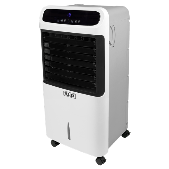 Sealey Dehumidifier Sealey Portable Air Cooler, Air Purifier, Heater and Humidifier With Large 12l Tank SAC41 - Buy Direct from Spare and Square