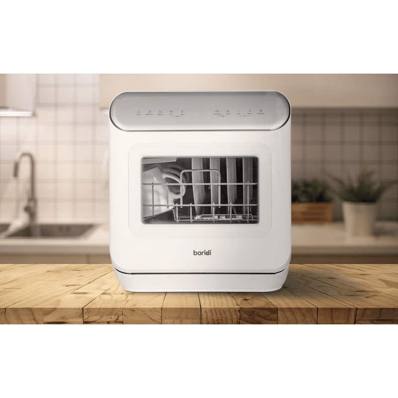 Sealey Dellonda 3 Place Settings Mini Portable Tabletop Dishwasher with 7 Wash Functions - DH72 5054630040719 DH72 - Buy Direct from Spare and Square