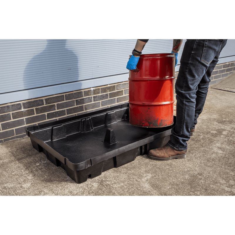 Sealey Drain Pans 100L Spill Tray-DRP100 5054630220951 DRP100 - Buy Direct from Spare and Square