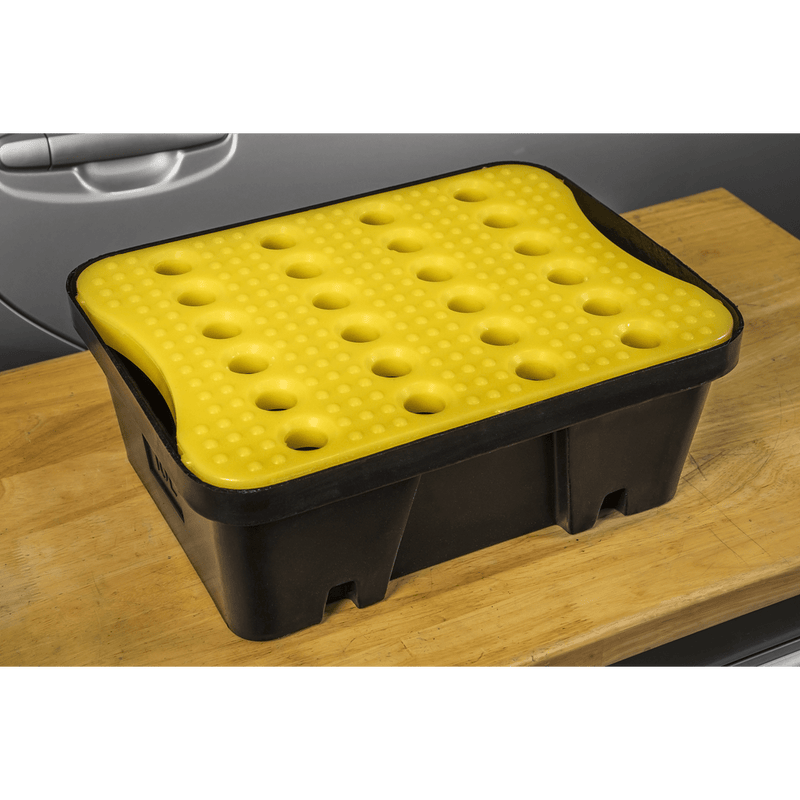 Sealey Drain Pans 10L Spill Tray with Platform-DRP29 5054630222818 DRP29 - Buy Direct from Spare and Square