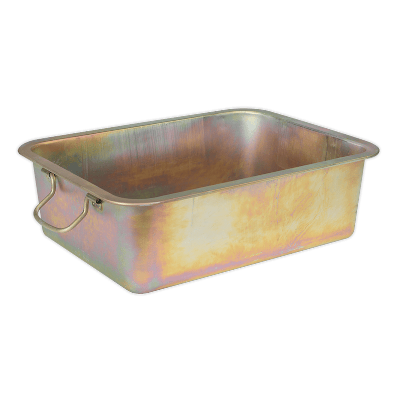 Sealey Drain Pans 20L Metal Drain Pan-DRPM4 5051747344150 DRPM4 - Buy Direct from Spare and Square