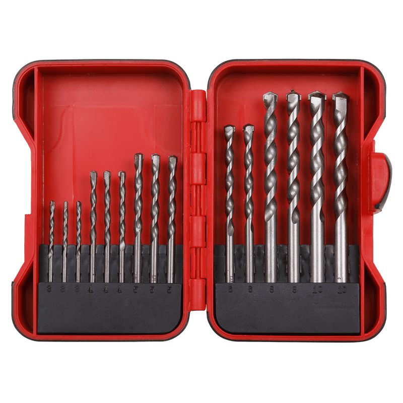Sealey Drill Bits & Sets 15pc Masonry Drill Bit Set-AK3715M 5054630012105 AK3715M - Buy Direct from Spare and Square