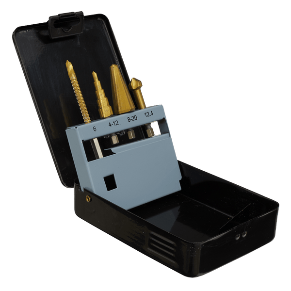 Sealey Drill Bits & Sets 4pc Multifunction Drill Bit Set-AK4704 5054511824650 AK4704 - Buy Direct from Spare and Square