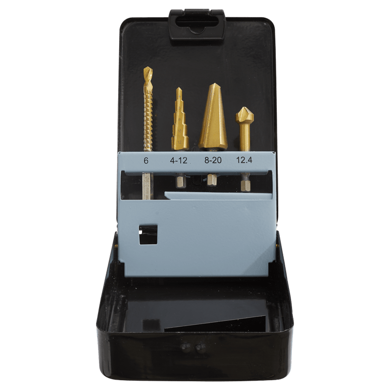 Sealey Drill Bits & Sets 4pc Multifunction Drill Bit Set-AK4704 5054511824650 AK4704 - Buy Direct from Spare and Square