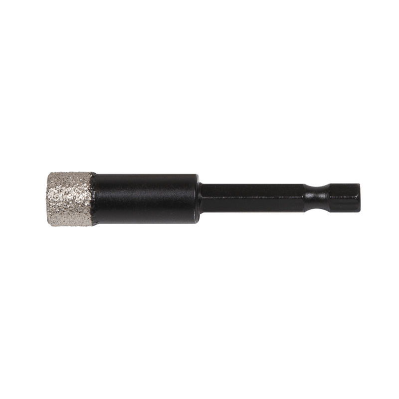 Sealey Drill Bits & Sets Ø12mm Hex Diamond Drill Bit-DBD12H 5054511969603 DBD12H - Buy Direct from Spare and Square
