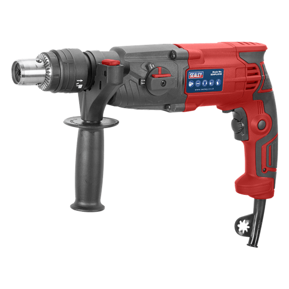 Sealey Drill Sealey 18mm SDS Plus Rotary Hammer Drill - 750w SDSPLUS18 - Buy Direct from Spare and Square