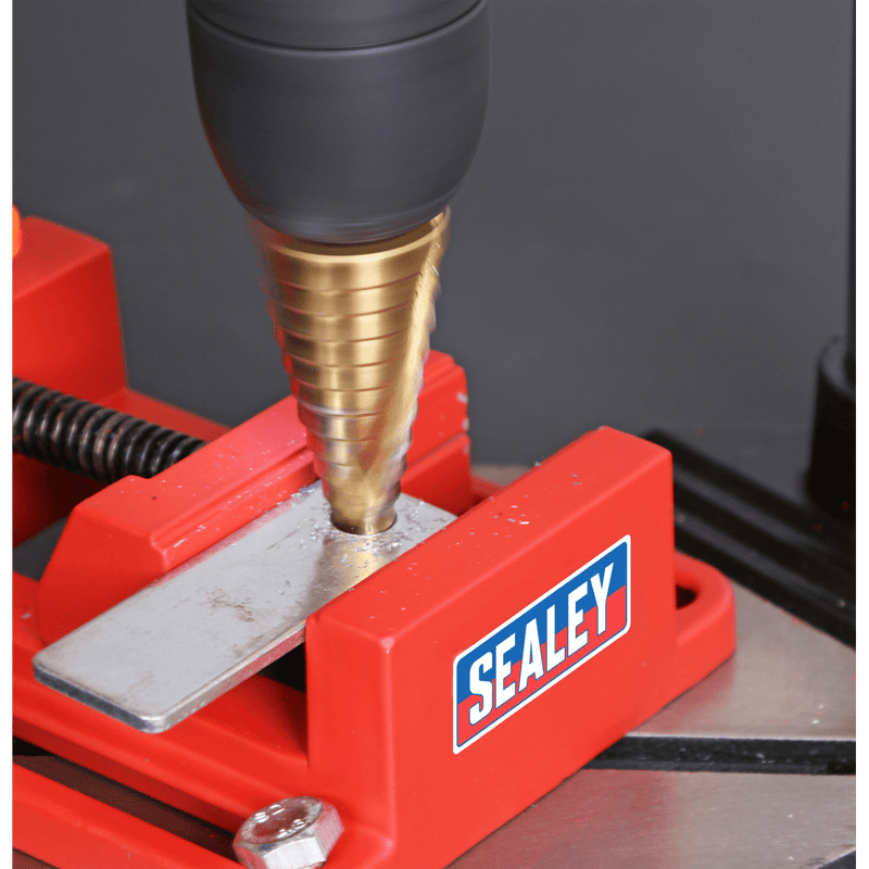 Sealey Drill Stand with Cast Iron Base 500mm & 65mm Vice 5054511260120 DS01 - Buy Direct from Spare and Square