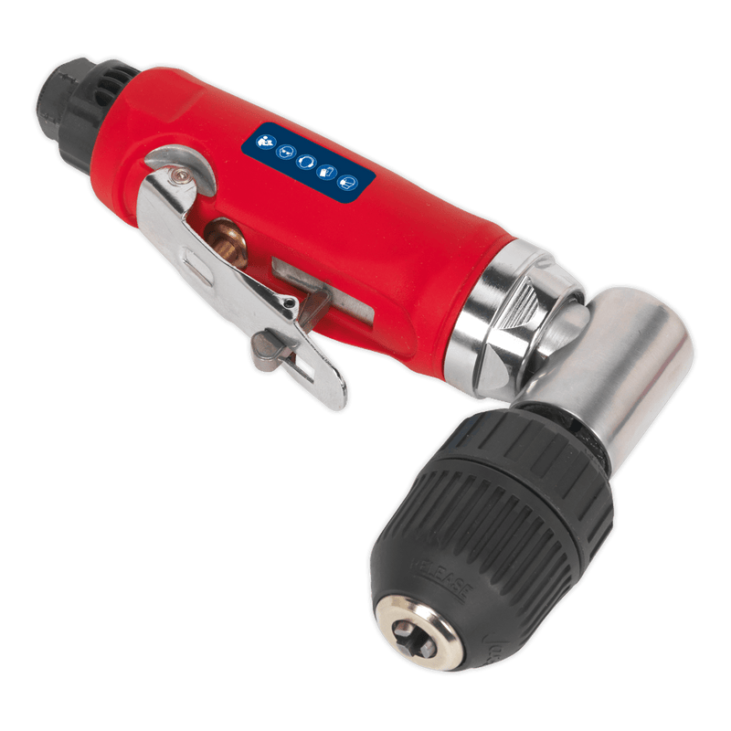 Sealey Drills Ø10mm Air Angle Drill with Keyless Chuck-GSA231 5051747960510 GSA231 - Buy Direct from Spare and Square