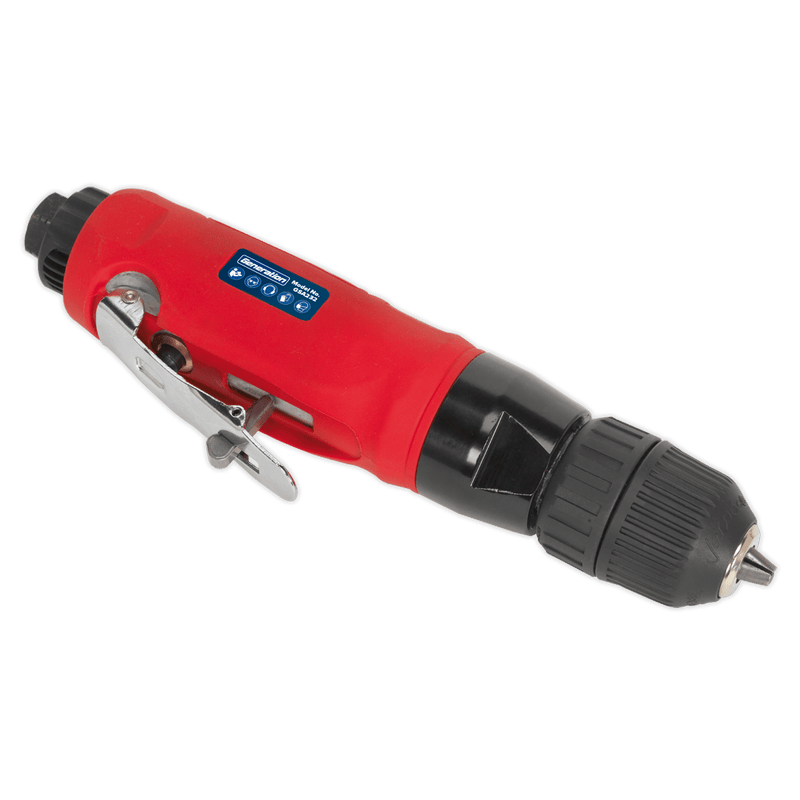 Sealey Drills Ø10mm Straight Air Drill with Keyless Chuck-GSA232 5051747783317 GSA232 - Buy Direct from Spare and Square