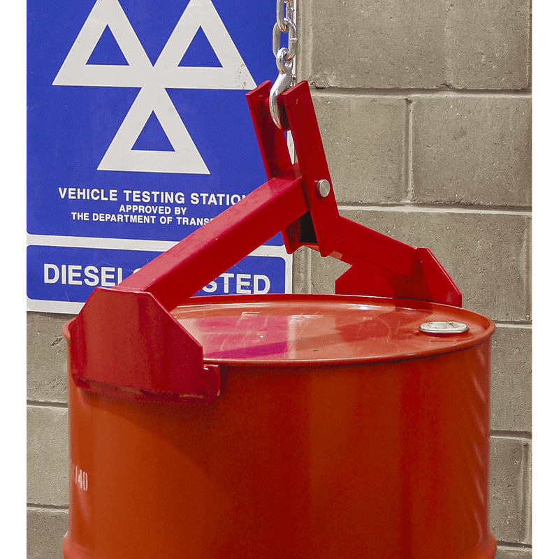 Sealey Drum Handling 205L Drum Grab - 350kg Capacity-DG01 5024209795104 DG01 - Buy Direct from Spare and Square