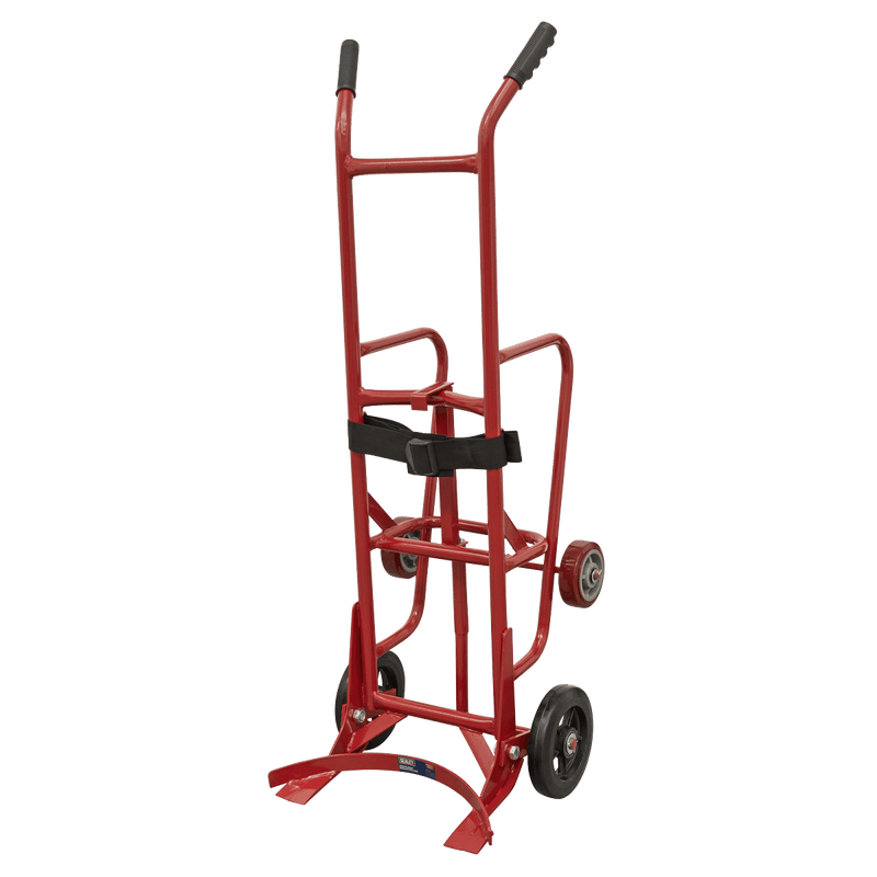 Sealey Drum Handling 205L Drum Trolley/Stillage-ST35 5054511027532 ST35 - Buy Direct from Spare and Square