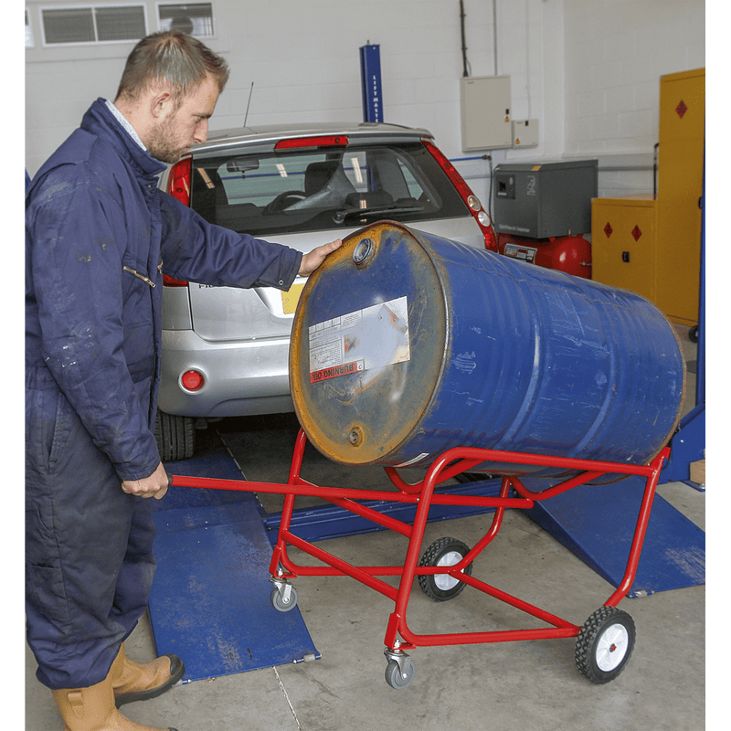 Sealey Drum Handling 205L Mobile Drum Stillage-TP112 5024209813396 TP112 - Buy Direct from Spare and Square