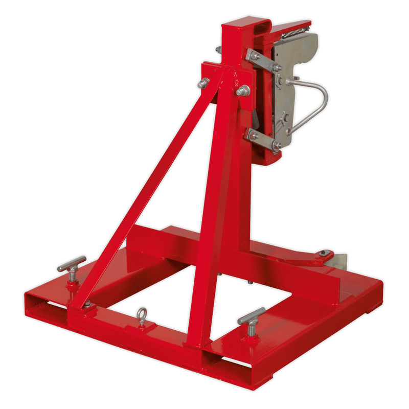 Sealey Drum Handling Gator Grip Forklift 205L Drum Grab - 400kg Capacity-DG06 5051747863644 DG06 - Buy Direct from Spare and Square