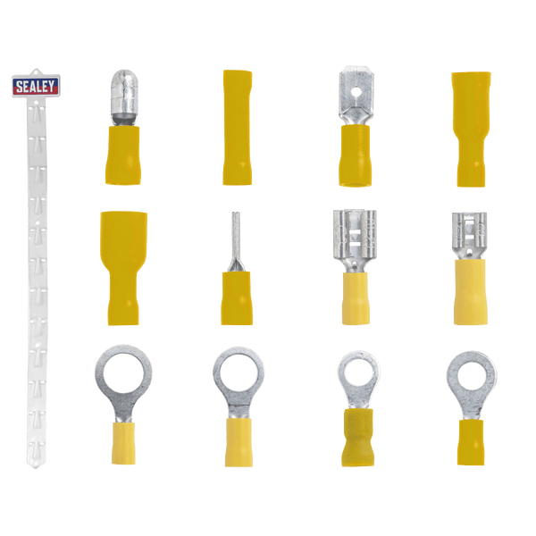 Sealey Electrical Clip Strip Deal - Yellow Terminals-YTSET 5054630310652 YTSET - Buy Direct from Spare and Square