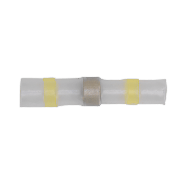Sealey Electrical Yellow Heat Shrink Solder Butt Connector Terminal - Pack of 25-YTSSB25 5054511008722 YTSSB25 - Buy Direct from Spare and Square