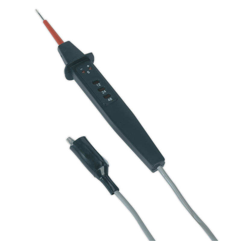 Sealey Electrics 6/12/24/48V LED Circuit Tester-AK407 5024209334747 AK407 - Buy Direct from Spare and Square