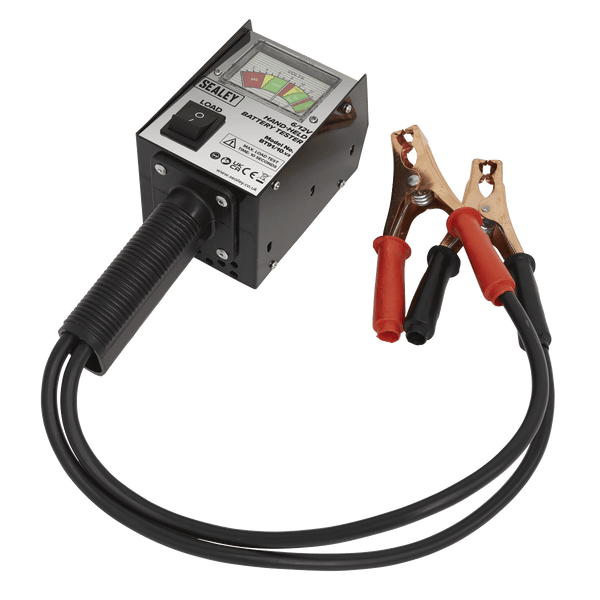 Sealey Electrics 6/12V Handheld Battery Tester-BT91/10 5054511931082 BT91/10 - Buy Direct from Spare and Square