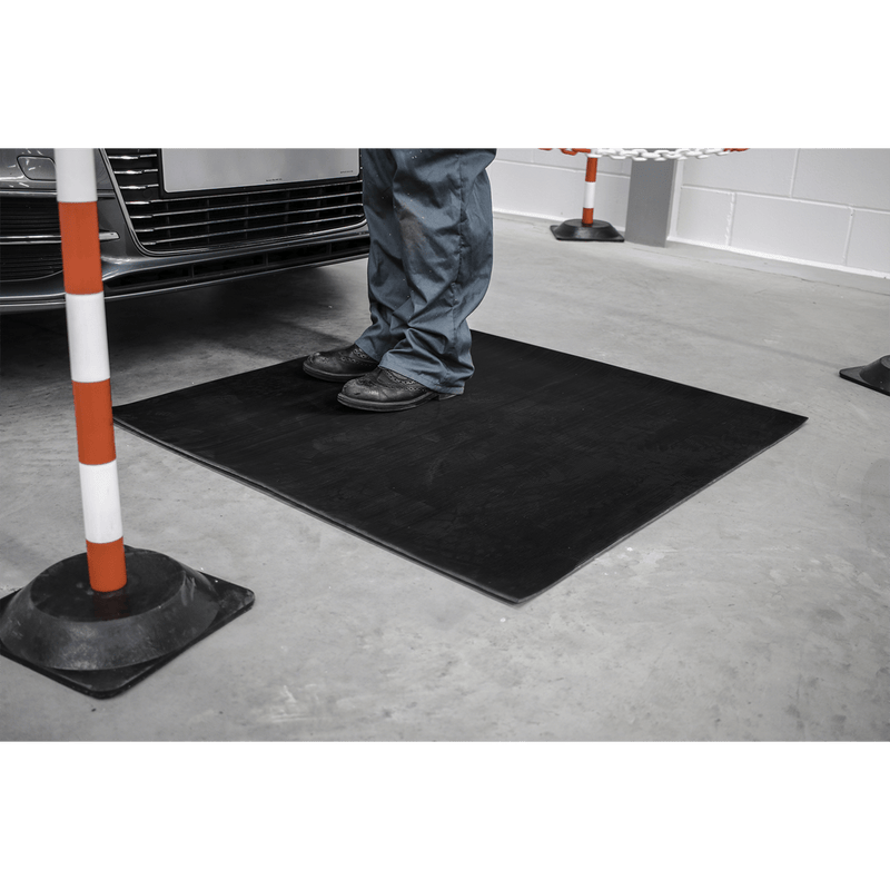 Sealey Electrics Electrician's Insulating Rubber Safety Mat-HVM17K02 5054511234640 HVM17K02 - Buy Direct from Spare and Square