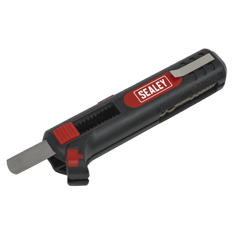 Sealey Electrics Pocket Wire Stripping Tool with Retractable Blade-AK2291 5054511847987 AK2291 - Buy Direct from Spare and Square