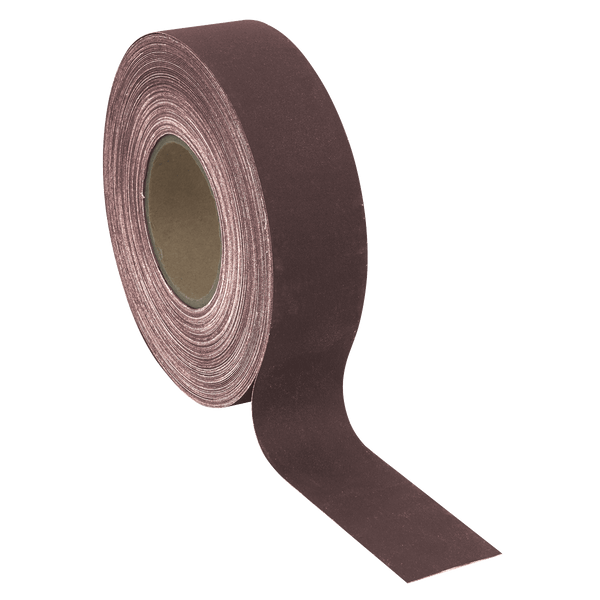 Sealey Emery Papers 50mm x 50m Engineer's Emery Roll - 320Grit-ERB5050320 5054630047800 ERB5050320 - Buy Direct from Spare and Square