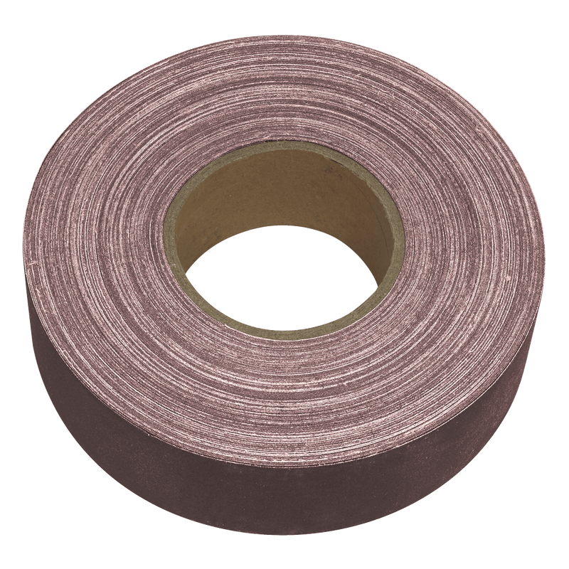 Sealey Emery Papers 50mm x 50m Engineer's Emery Roll - 320Grit-ERB5050320 5054630047800 ERB5050320 - Buy Direct from Spare and Square
