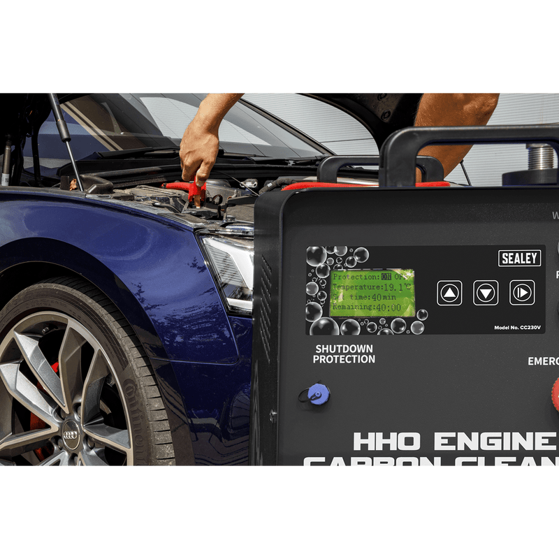 Sealey Engine 230V HHO Engine Carbon Cleaner-CC230V 5054511854121 CC230V - Buy Direct from Spare and Square
