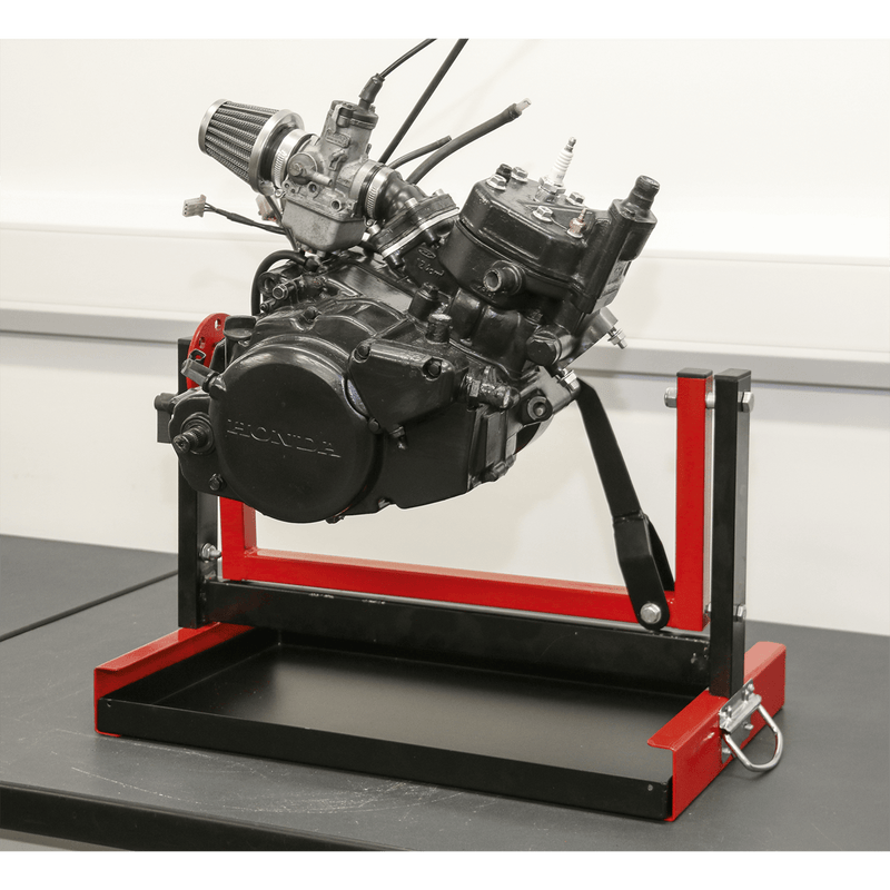 Sealey Engine 30kg Single/Twin Cylinder Motorcycle Engine Stand-MES01 5054511042405 MES01 - Buy Direct from Spare and Square