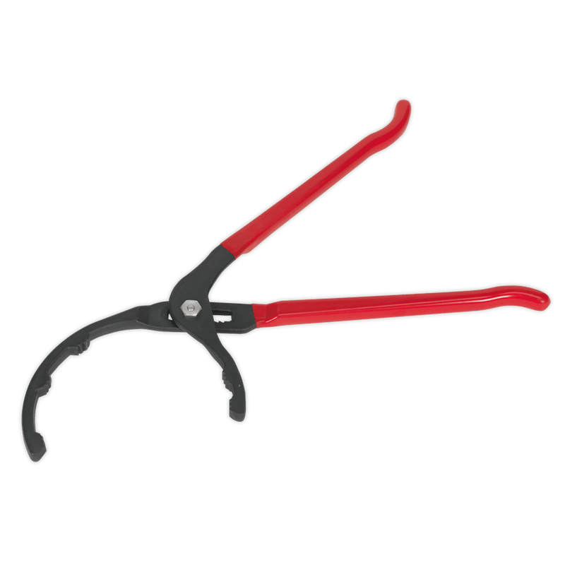 Sealey Engine Ø95-178mm Oil Filter Pliers - Commercial-CV6412 5051747964174 CV6412 - Buy Direct from Spare and Square