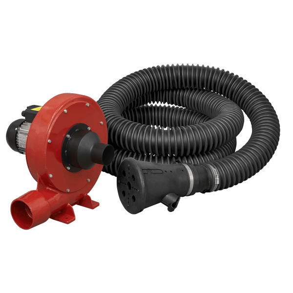 Sealey Exhaust Tools 370W Exhaust Fume Extraction System Single Duct-EFS101 5051747653016 EFS101 - Buy Direct from Spare and Square