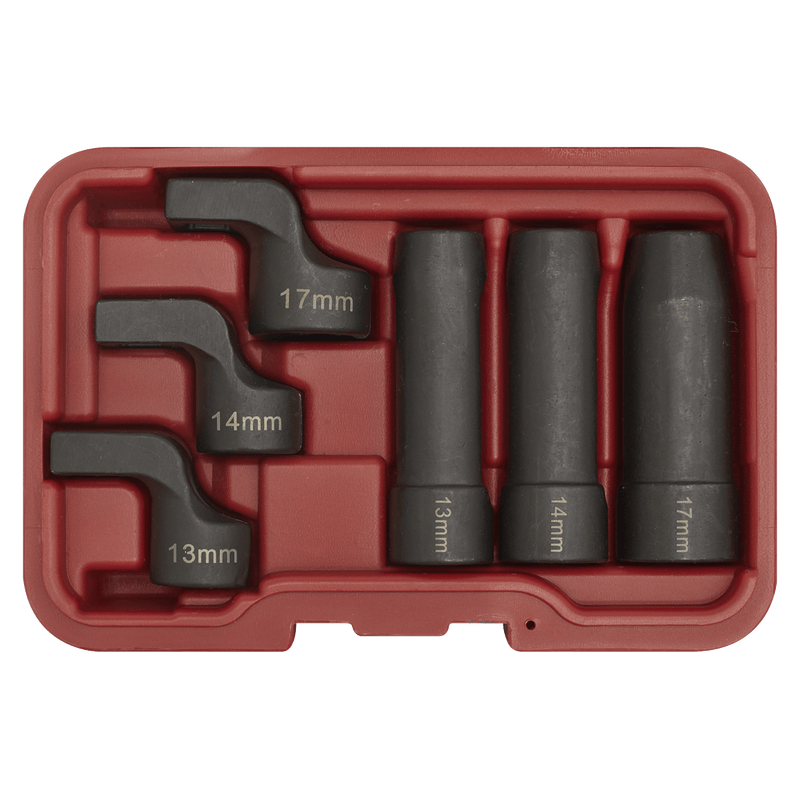 Sealey Exhaust Tools 6pc EGT Sensor Socket Set-SX0321 5054630100390 SX0321 - Buy Direct from Spare and Square
