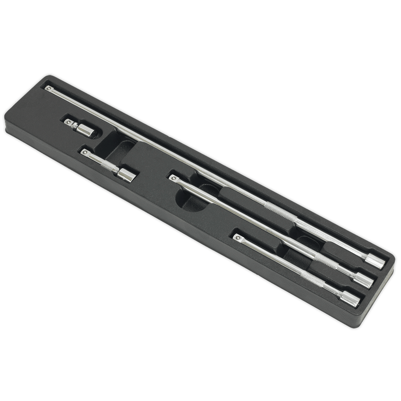Sealey Extension Bars 5pc 3/8"Sq Drive Extension Bar Set-AK6341 5024209319027 AK6341 - Buy Direct from Spare and Square