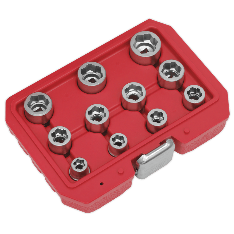 Sealey Extractors 11pc 3/8"Sq Drive Bolt Extractor Set-AK7281 5054511352498 AK7281 - Buy Direct from Spare and Square