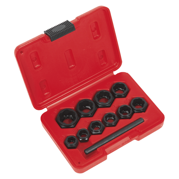 Sealey Extractors 11pc Spanner Type Bolt Extractor Set-AK8183 5054511112658 AK8183 - Buy Direct from Spare and Square